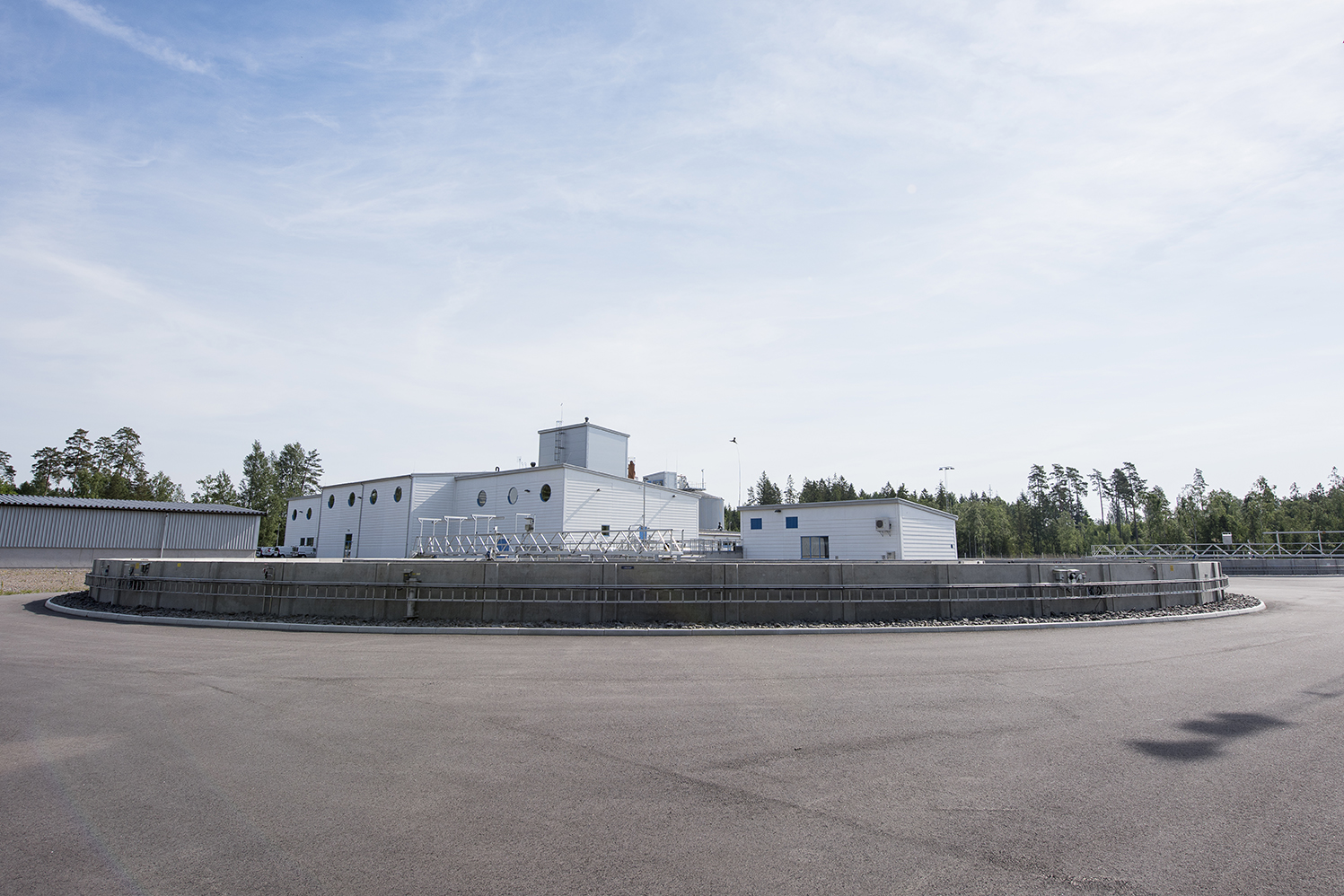 Prefabricerade betongelement till reningsverk i Värnamo