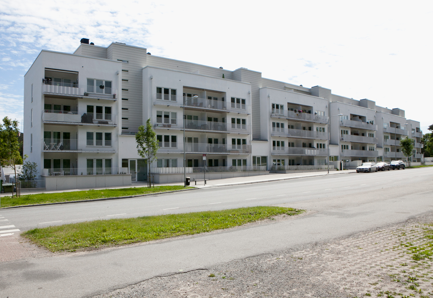 Först i Sverige med tunna fasadelement i betong